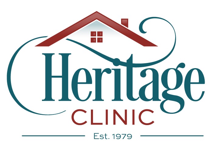 Logo of Heritage Clinic.