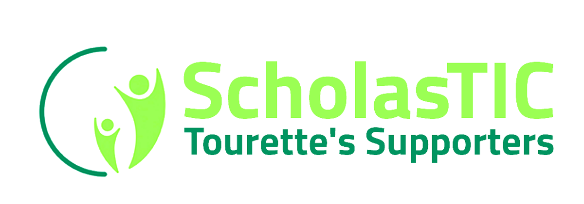 Logo of ScholasTIC Tourette Supporters.