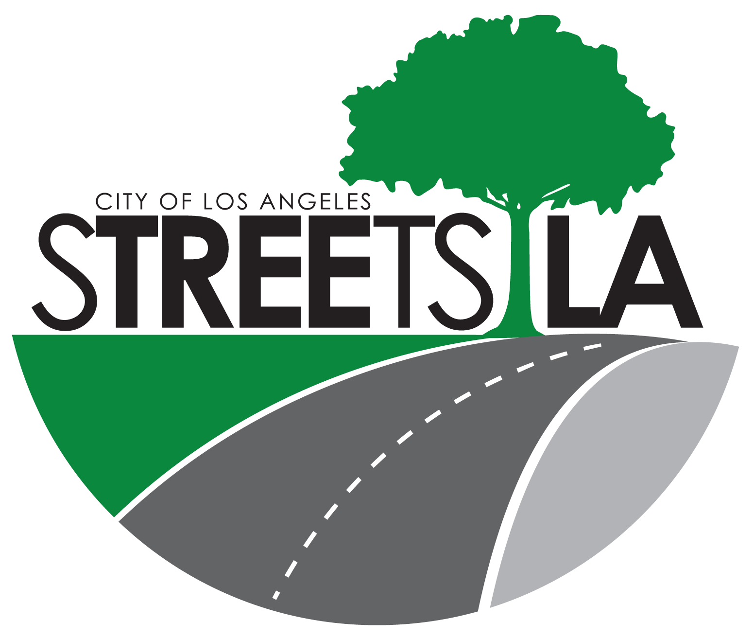 Logo of City of Los Angeles Bureau of Street Services.