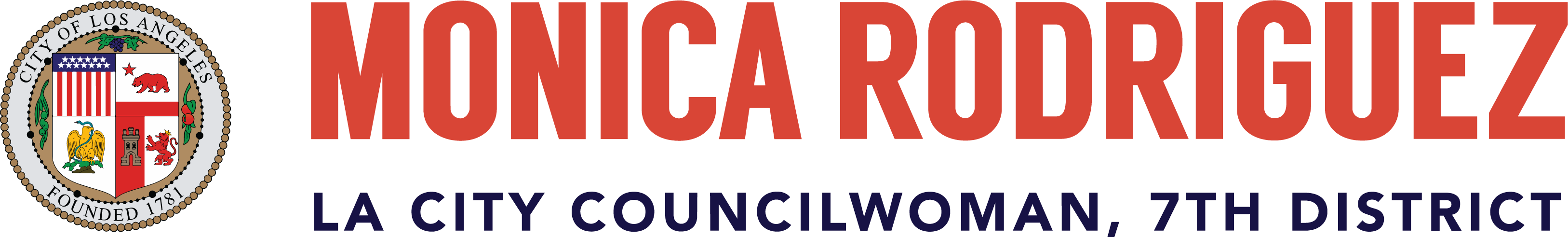 Logo of City Of Los Angeles Councilwoman Monica Rodriguez.